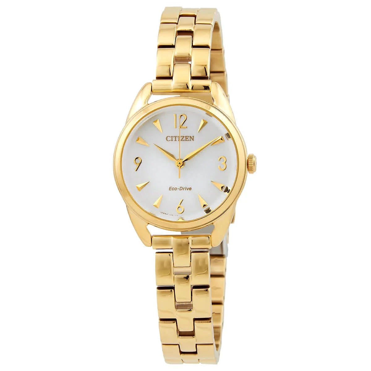 Silver Dial Eco-Drive Ladies Watch EM0682-74A