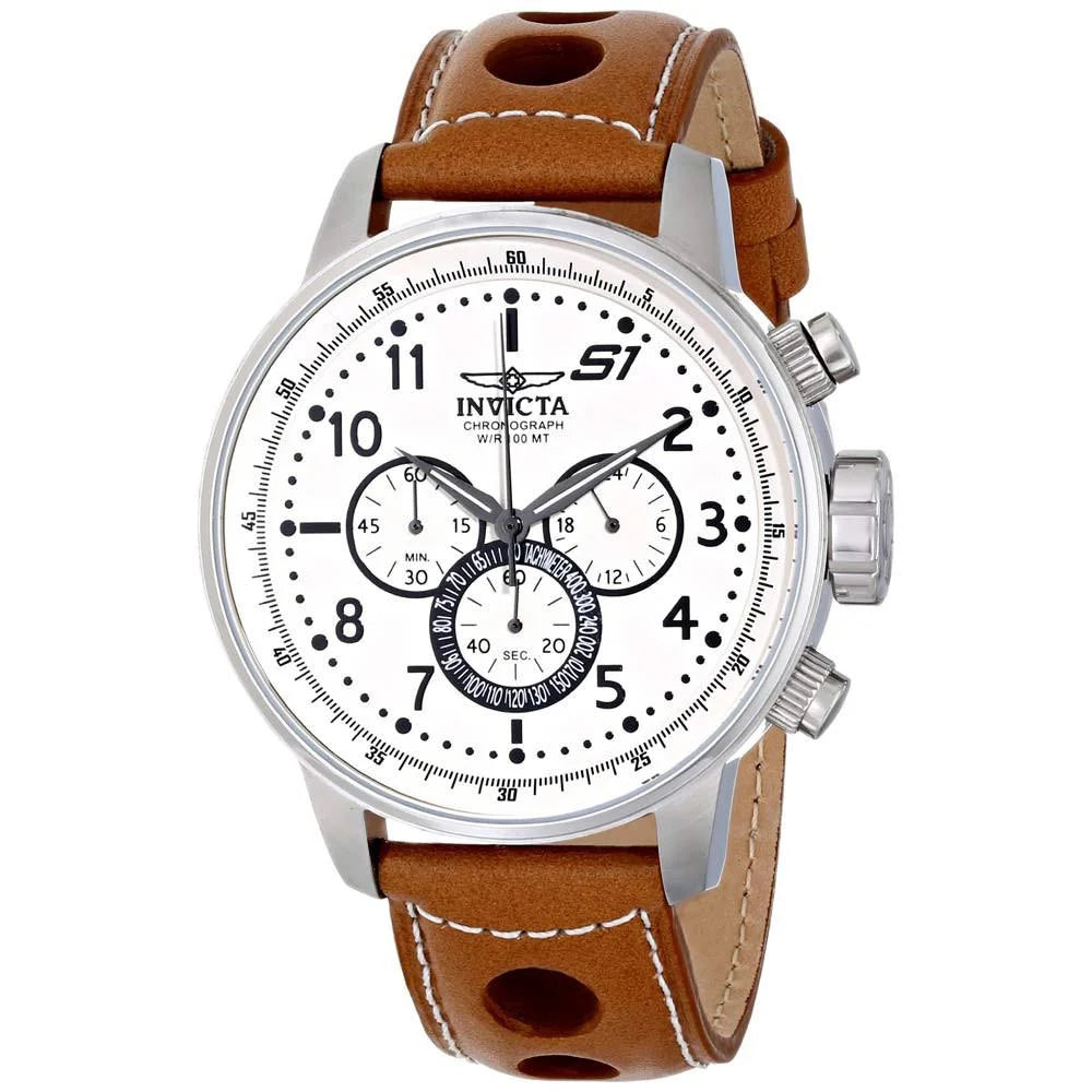 Men'S New 16009 S1 Rally Analog Display Japanese Quartz Brown Watch