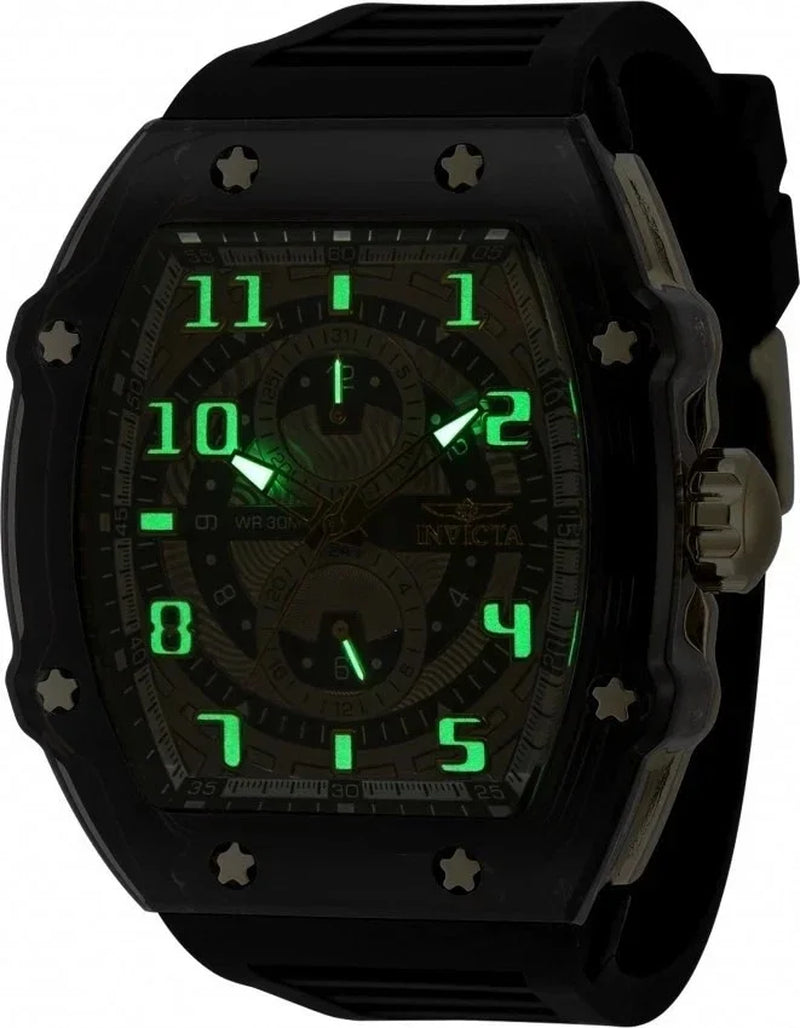 Men'S Racing 48.5Mm Red/ Gold VH67 Quartz Watch IN-48713