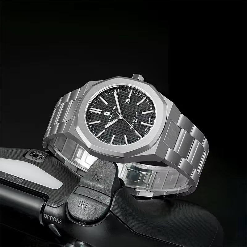 Men'S Watches Classic Business Watches Stainless Steel Watches High-End Clocks Imported Movements Sports Wristwatch